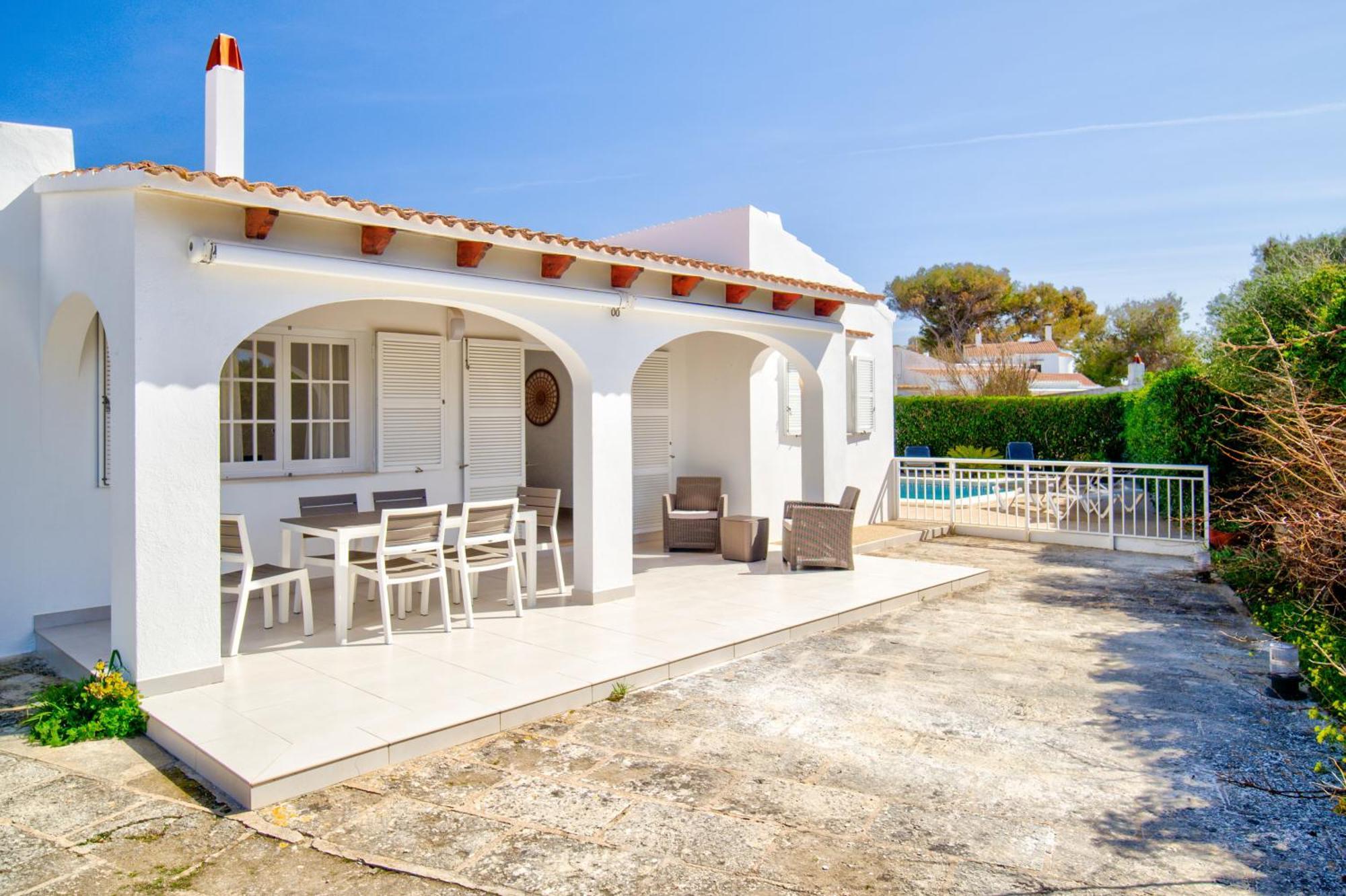 Cas Buc - Villa Con Piscina A Pasitos Del Mar Cala Blanca  Luaran gambar