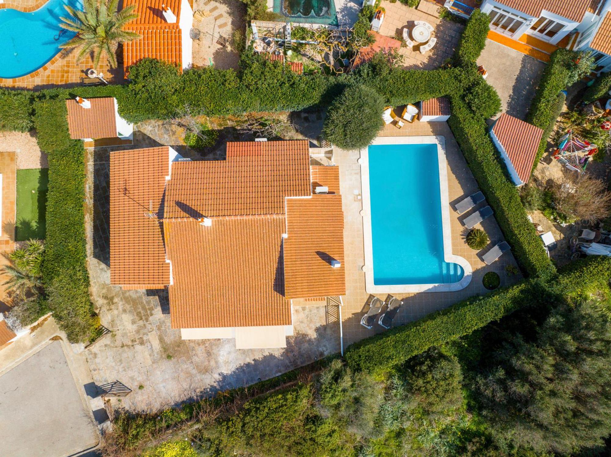 Cas Buc - Villa Con Piscina A Pasitos Del Mar Cala Blanca  Luaran gambar
